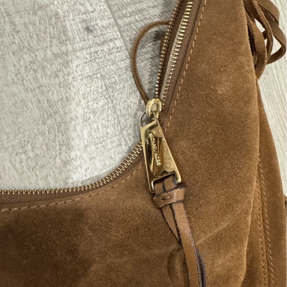 Michael Kors Suede Studded Fringe Bag - Picture 3 of 7